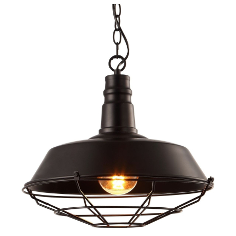 Светильник с лампочкой Arte Lamp Ferrico A9183SP-1BK+Lamps 