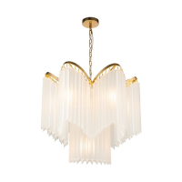 Подвесная люстра с лампочками Favourite Nubes 2966-7P+Lamps E14 Свеча