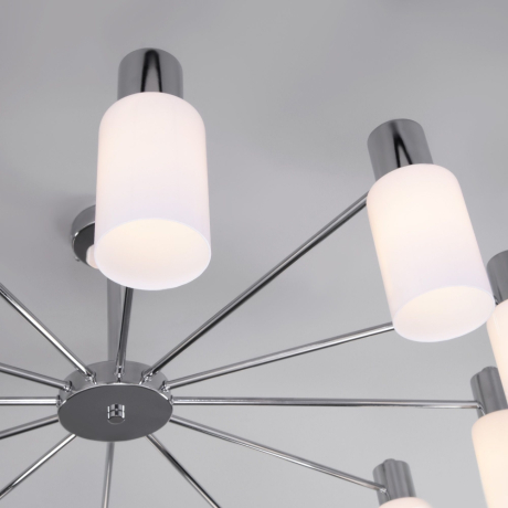 Люстра на штанге Eurosvet Vegga 70160/12 хром 