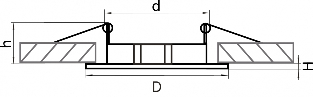 Встраиваемый светильник Lightstar Lega 11 011040 