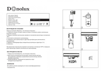 Трехфазный светильник для трека Rollo Donolux DL18895R1B Track