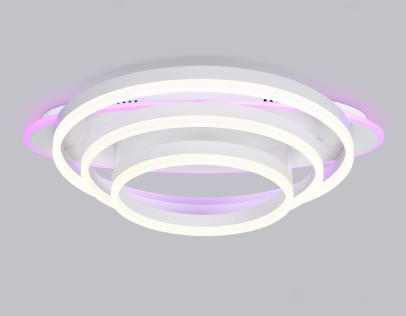 Потолочный светодиодный светильник с пультом Ambrella light ACRYLICA FA8522 