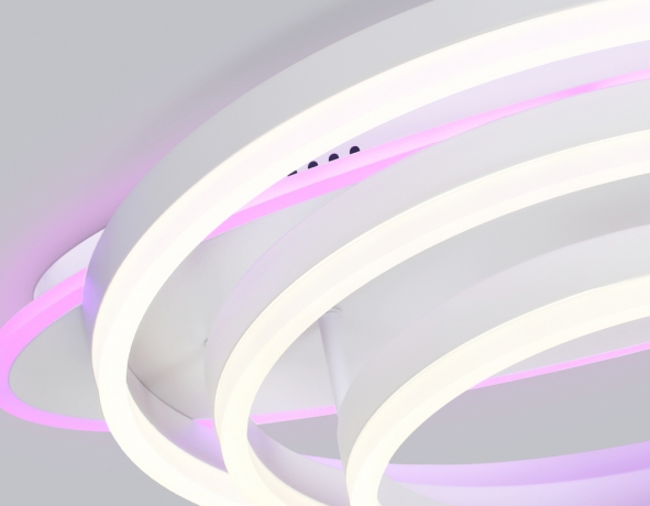 Потолочный светодиодный светильник с пультом Ambrella light ACRYLICA FA8522 