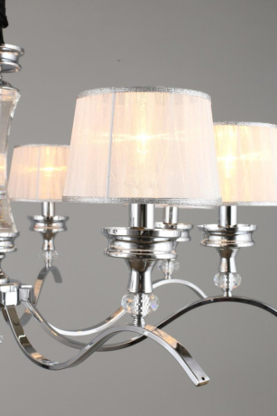 Люстра подвесная со светодиодными лампочками E14, комплект от Lustrof. №192763-657034 