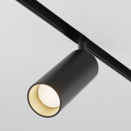 Трековый светильник 12W 3000К для магнитного шинопровода Maytoni Technical Focus Led TR032-2-12W3K-S-B 