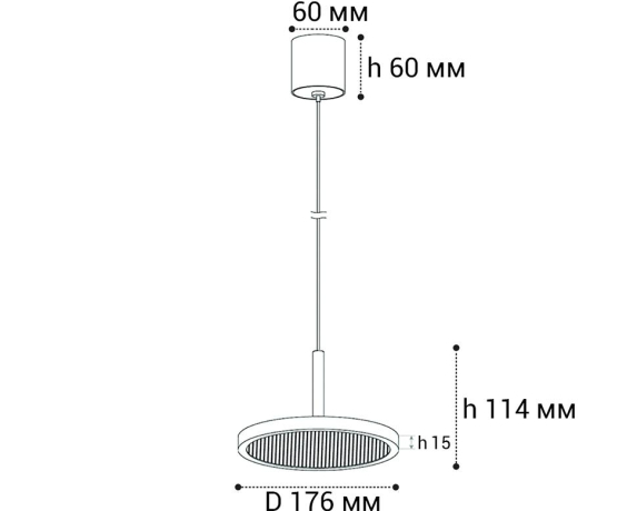 Подвесной светильник Italline IT08-8022 IT08-8022 white 3000K 