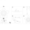 Потолочная люстра Ambrella Light FA FA8914 