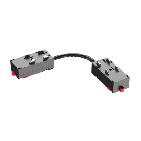 Соединитель линейный для треков Denkirs Smart TR2103-BK 