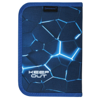 Нарушена упаковка! <723059> Пенал BRAUBERG, 1 отделение, 2 откидные планки, полиэстер, 21х14 см, Digital lava, 272320