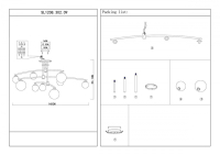 Люстра на штанге ST-Luce Sembrare SL1208.302.09
