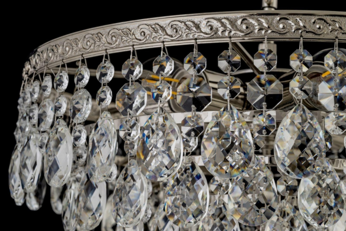 Люстра потолочная с лампочками Arti Lampadari Castellana E 1.3.30.608 N+Lamps 