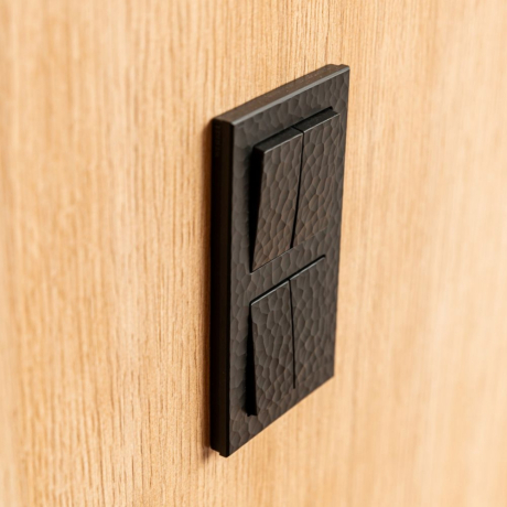 Рамка на 2 поста Werkel Hammer черный W0022408