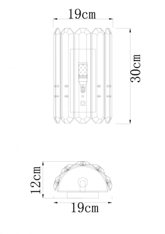 Бра Divinare Tenerife 7136/18 AP-1 