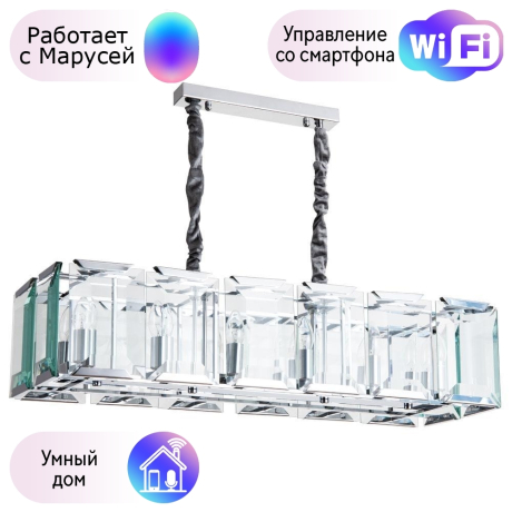 Подвесная люстра Divinare Ostin с поддержкой Маруся 1100/02 SP-12-М 