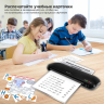 Нарушена упаковка! <621024> Ламинатор с резаком роликовым А4 BRAUBERG WORKSTATION, толщина пленки 75-150 мкм, 532623 (532623)