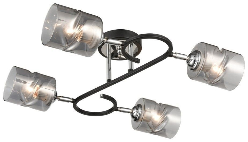 Потолочная люстра с лампочками Velante 235-107-04+Lamps 