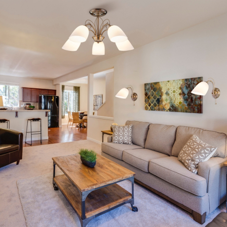 Люстра на штанге Eurosvet Stefanie 30107/5 античная бронза 