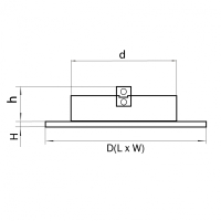 Витринный образец!  <120384> 217607 Встраиваемый светильник Lightstar Intero 16