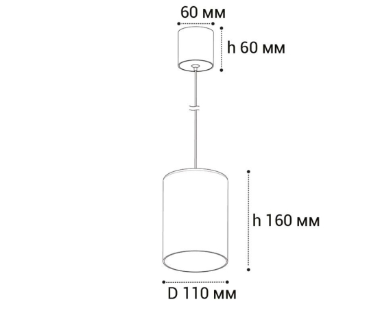 Подвесной светильник Italline IT08-8027 IT08-8027 black 3000K 