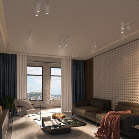 Точечный светильник с лампочкой Novotech 370758+Lamps 