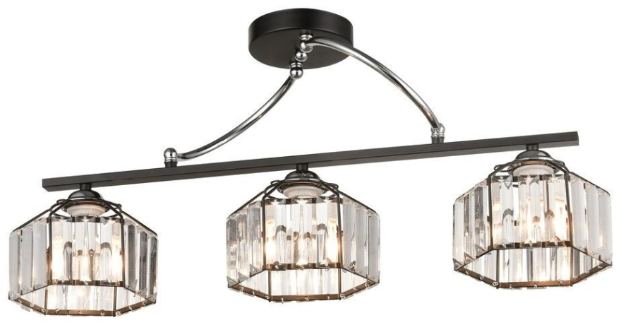Люстра потолочная с 3 Led лампами. Комплект от Lustrof №277008-708040 