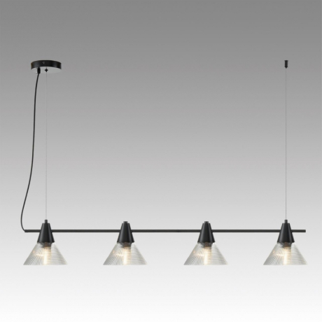 Подвесной светильник с лампочками LUMION 6595/4A+Lamps 