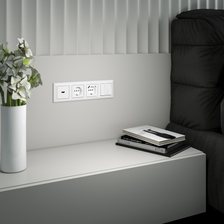 Рамка на 4 поста Werkel Fiore W0042201