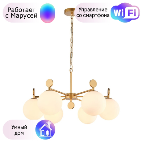 Подвесная люстра Favourite Absolute с поддержкой Маруся 2928-6P-М 