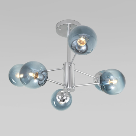 Люстра на штанге Eurosvet Ascot 30166/6 хром 