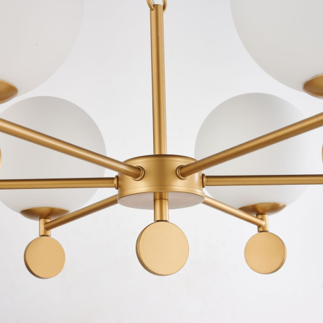 Подвесная люстра с лампочками Favourite Absolute 2928-6P+Lamps E14 P45 