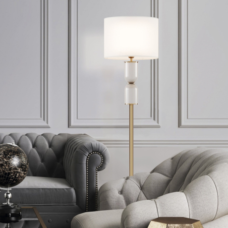 Торшер Eurosvet Caprera 01154/1 латунь 