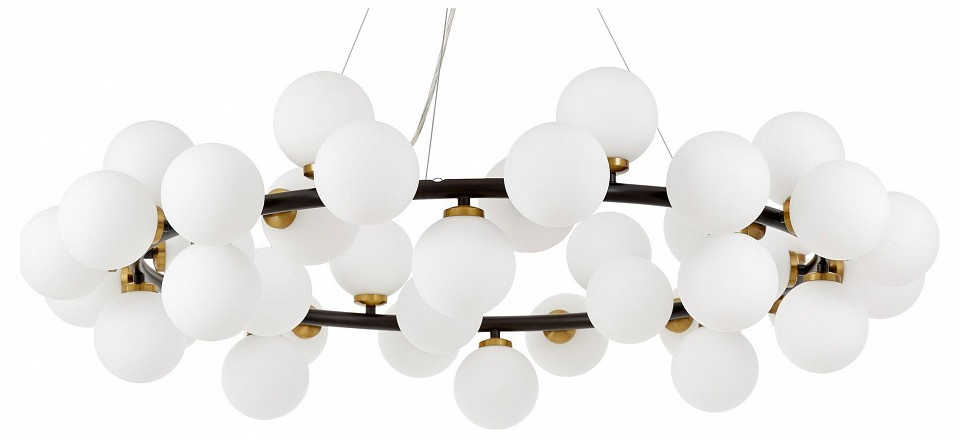 Подвесная люстра LUMINA DECO MARSIADA LDP 6033-40 BK+MD 