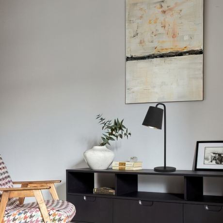 Настольная лампа декоративная Eurosvet Montero 01134/1 черный 