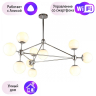 Люстра с поддержкой Алисы На штанге APLOYT APL.606.27.10-A 