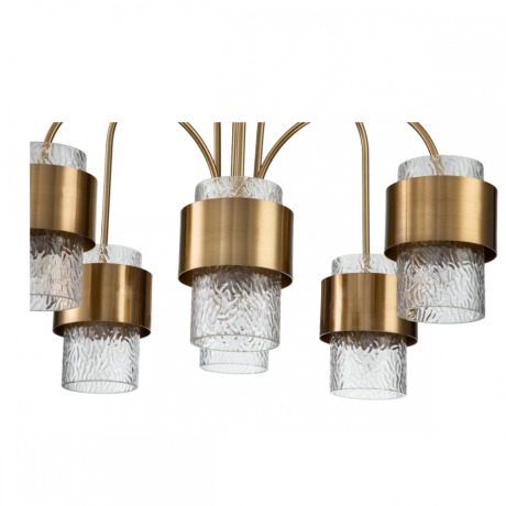 Подвесная люстра Indigo Eleganza 12019/A/6P Brass 