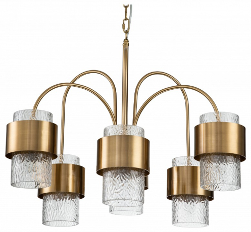 Подвесная люстра Indigo Eleganza 12019/A/6P Brass 