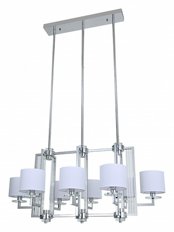 Люстра на штанге Newport 35400 35408/S chrome без абажуров 