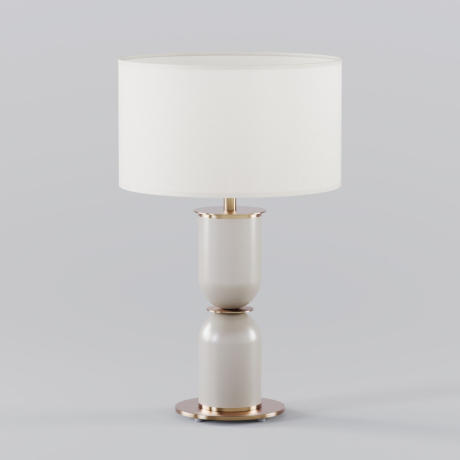 Настольная лампа декоративная Eurosvet Caprera 01153/1 латунь 