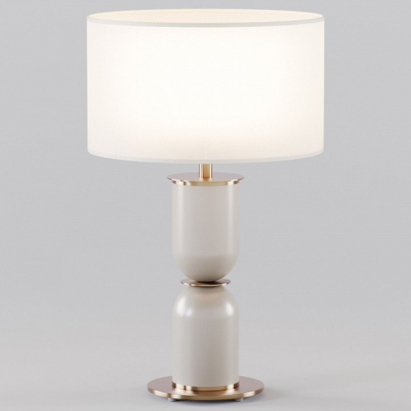 Настольная лампа декоративная Eurosvet Caprera 01153/1 латунь 