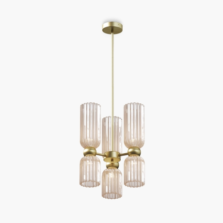 Люстра на штанге Maytoni Antic MOD302PL-06CG 