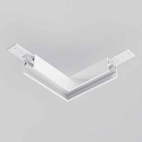 Соединитель угловой L-образный для треков накладных Maytoni Technical Accessories for tracks Exility TRAM034CL-41W