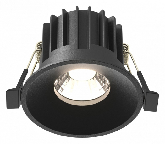 Встраиваемый светильник Maytoni Technical Round DL058-12W4K-B 