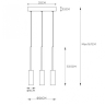 Подвесной светильник Lucide Tubule 24401/21/30 