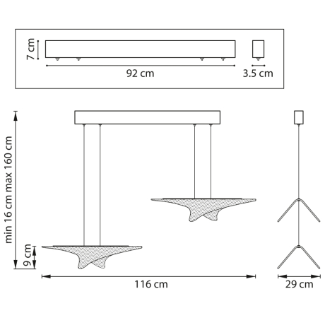 Подвесной светильник Lightstar Varese 731323 