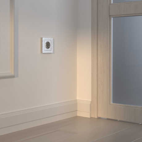 Рамка на 1 пост Werkel Hammer серебряный W0012406