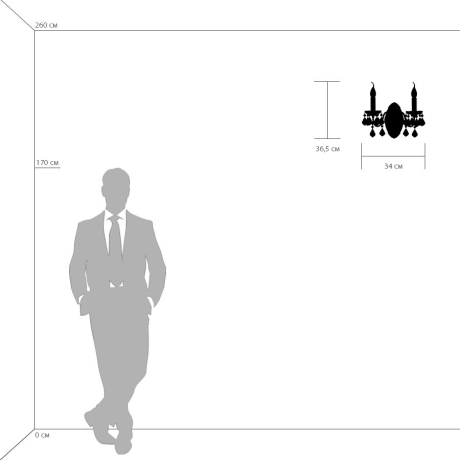 Бра Lightstar Classic 700622 