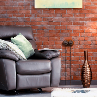 Выключатель одноклавишный Werkel Ретро (коричневый) W5612014