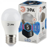 Лампа светодиодная ЭРА E27 5W 4000K матовая LED P45-5W-840-E27 Б0028488 