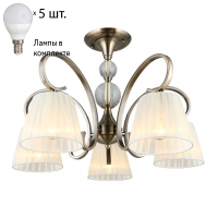 Люстра потолочная с лампочками Omnilux OML-56103-05+Lamps