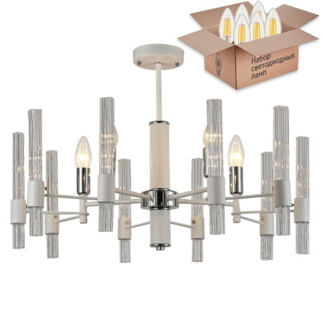 Подвесная люстра с лампочками от Lustrof 2539-519213 